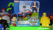 Paw Patrol Ryder SUV, Skye Helicopter Save the Pups Dora and Friends Toy Review