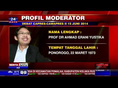 Profil Moderator Debat Capres Putaran II