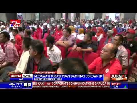 JK Didampingi Puan Kampanye di Ternate