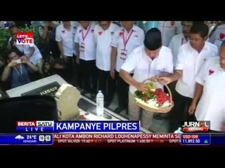 Sebelum Kampanye, Prabowo Ziarah ke Makam M. Yusuf