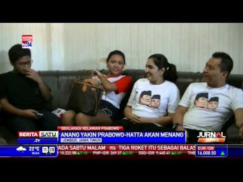 Anang Hermansyah Deklarasi Relawan Pendukung Prabowo-Hatta