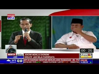 Dukung Ekonomi Kreatif, Prabowo Salami Jokowi