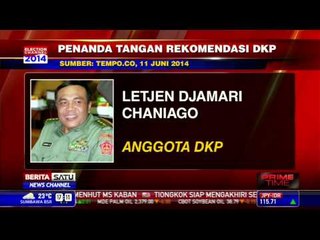 Penandatangan Surat Rekomendasi DKP