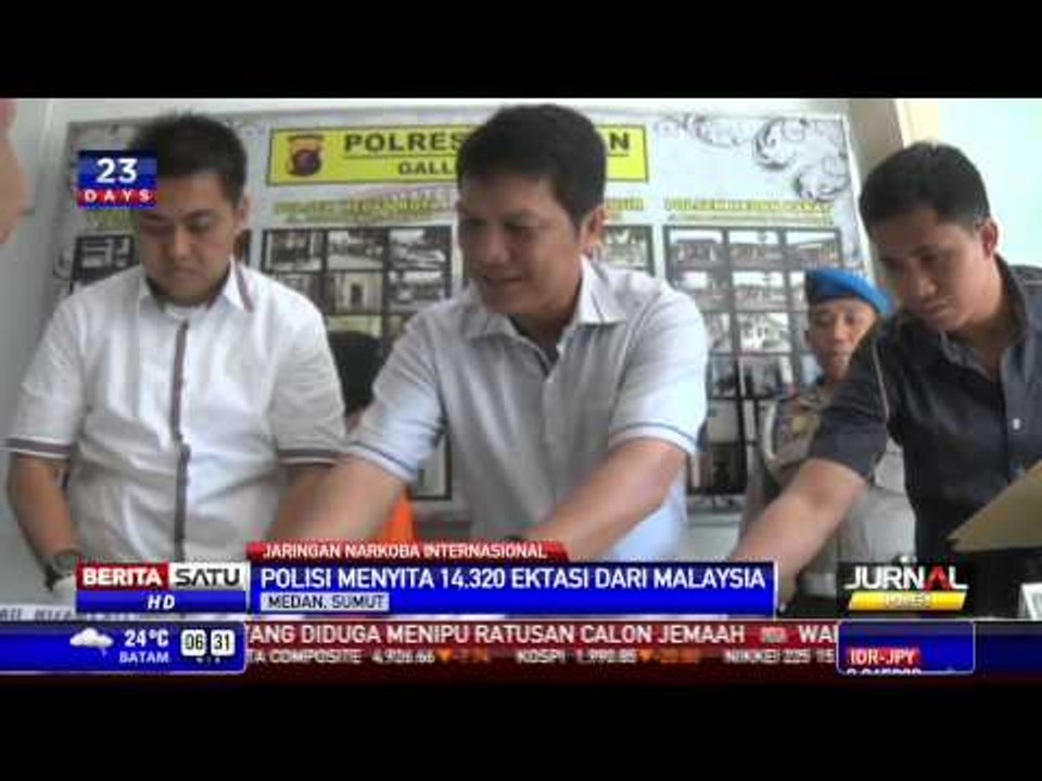 3 Pengedar Narkoba Diringkus di Medan