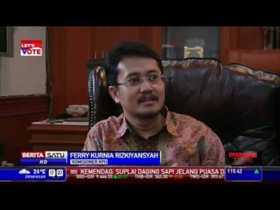 KPU Tetapkan DPT Pilpres Pada 13 Juni 2014