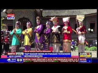 Pakaian Tradisional Minang Ditampilkan di Etape 3 TdS