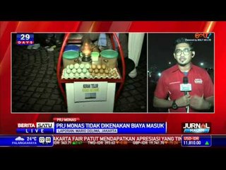 PRJ Monas Diserbu Warga