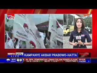 Prabowo-Hatta Tak Hadiri Kampanye Akbar di Sentul