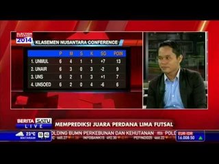 Memprediksi Juara Perdana Lima Futsal