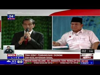 Debat Capres 2014: Tanya Jawab Prabowo vs Jokowi #1