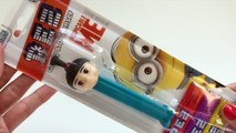 Minions Pez Candy Dispenser Collection Despicable Me Minions Toys & Minion Play Doh Shape Toy Videos