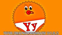 Alphabet Song with Uppercase and lower case Letter Y to teach and learn ABCs