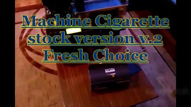 fresh choice harika bir otomatik sigara sarma makinası