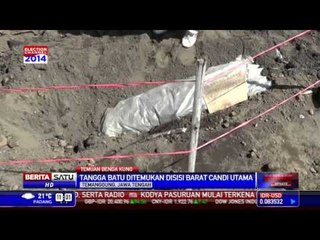 Arang Kayu dan Tangga Batu Ditemukan di Situs Liyangan