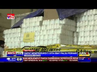 Descargar video: Polisi Gerebek Pabrik Pembuat Obat Palsu di Tangerang