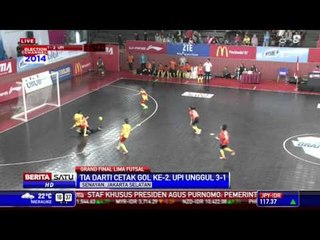 Tekuk UNJ, Putri UPI Juara LIMA Futsal