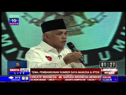 Debat Cawapres 2014: Pertanyaan Moderator untuk Hatta-JK