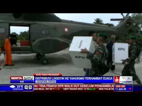 Terkendala Cuaca, Pilpres di Yakuhimo Papua Terancam Ditunda