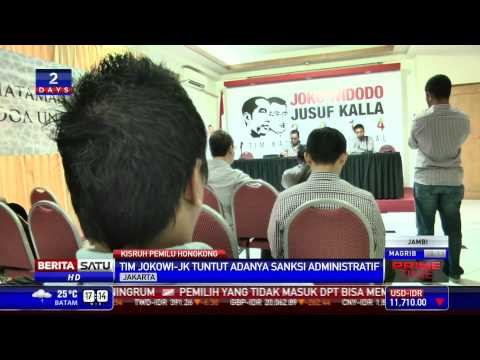 Pilpres di Hong Kong Ricuh, Ini Tanggapan Tim Jokowi-JK