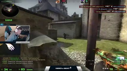 CS:GO - Liquid s1mple stream with silent and auti FPL