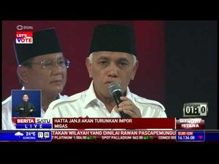 Debat Capres 2014: Pemaparan Visi Misi