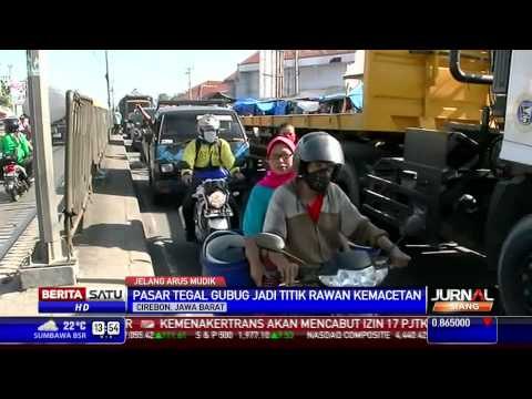Pasar Tumpah Tegal Gubug Titik Kemacetan Pantura Cirebon
