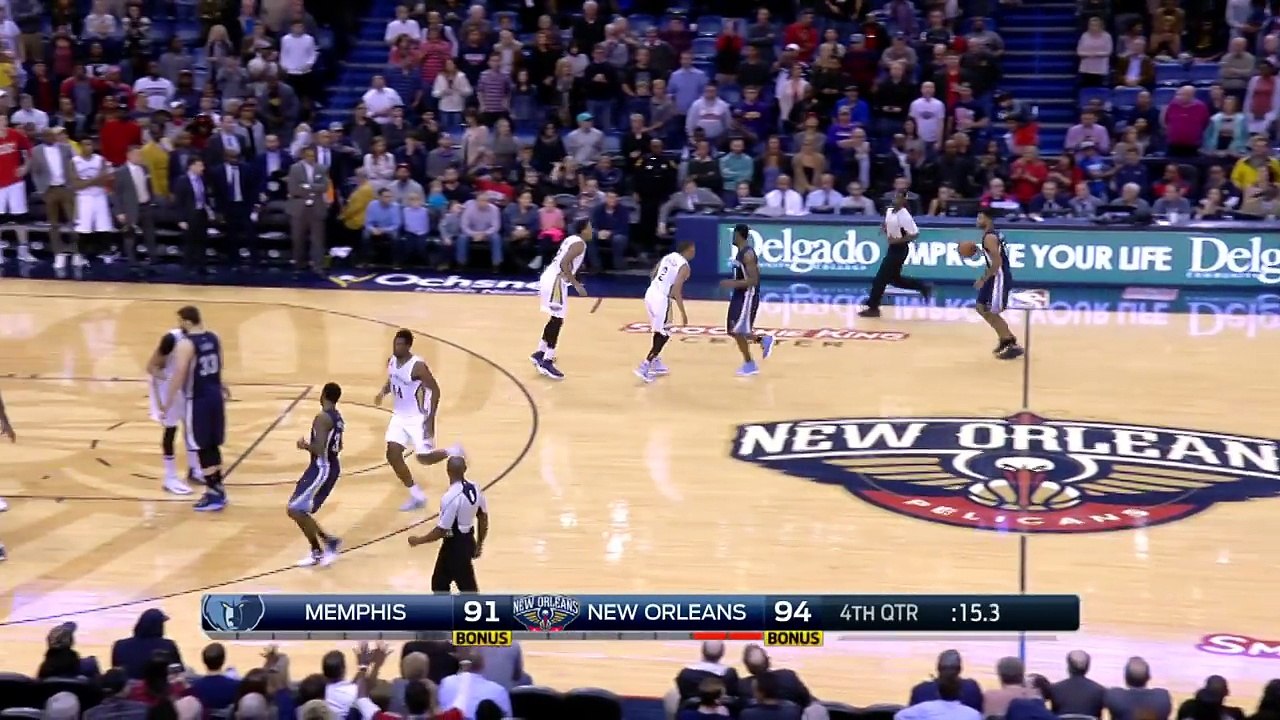 Marc Gasol's Three Pointer Send Game to OT in New Orleans _ 12.05.16-z2pmfJWwl0M
