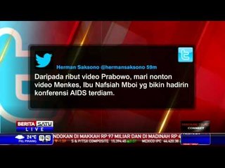 Kicauan di Twitter Terkait Pidato Prabowo