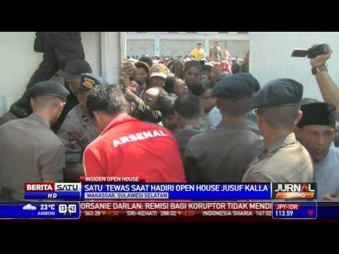 Seorang Warga Tewas Saat Menghadiri Open House Jusuf Kalla