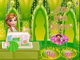NEW Игры для детей—Disney Принцесса Анна платье—Мультик Онлайн видео игры для девочек