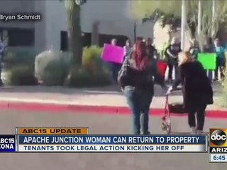 Apache Junction woman OK'd to return to home
