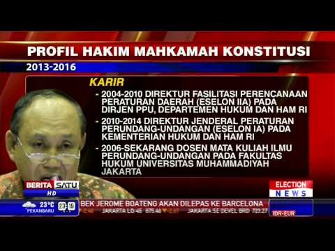 Profil 9 Hakim Mahkamah Konstitusi