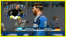Argentina vs Germany | Penalty Shootout | PES 2017 Gameplay PC