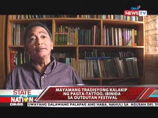 SONA - Tattoo: ang tradisyunal at makabaong sining