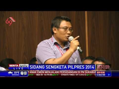 Special Report: Tim KPU Bertanya Kepada Saksi Prabowo