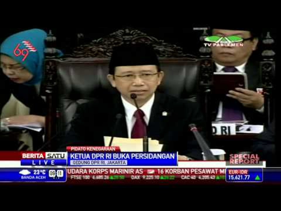 Special Report: Pidato Kenegaraan #1