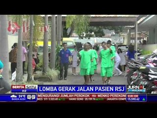 Lomba Gerak Jalan Pasien RSJ di Kota Manado