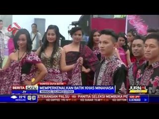 Kontes Batik Khas Minahasa Meriahkan HUT Kemerdekaan RI