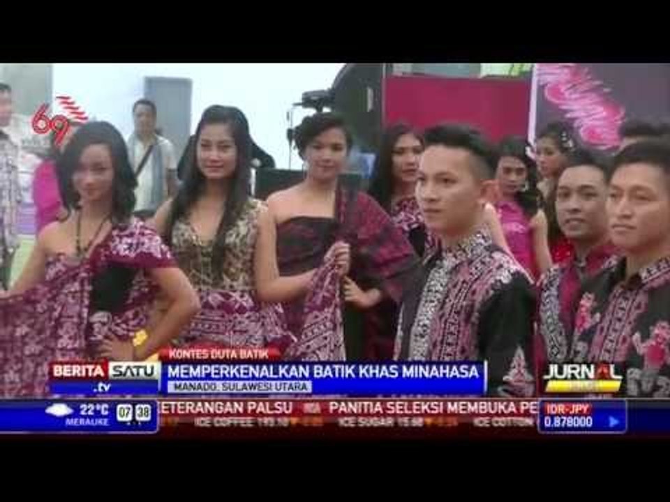 Kontes Batik Khas Minahasa Meriahkan HUT Kemerdekaan RI