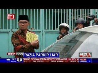 Ridwan Kamil Pimpin Langsung Penertiban Parkir Liar