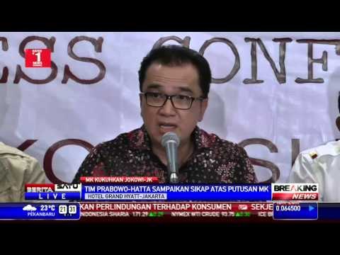 Jumpa Pers Koalisi Merah Putih Tanggapi Putusan MK