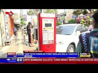 Tarif Baru Parkir On Street Berlaku per 1 Agustus 2015