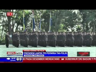 Presiden Jokowi Melantik 793 Perwira TNI-Polri