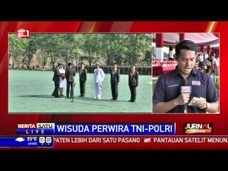 Presiden Melantik Perwira Remaja TNI dan Polri