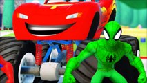 Cars Colors Kids Songs Nursery Rhymes Fingers Family Disney Cars for Kids Spiderman