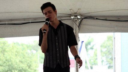 Alex Swindle sings 'Fame and Fortune' Elvis Week 2016