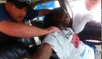 Crying Black Man Captured By 3 Good Samaritans After Robbing a Woman