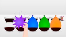The Balloons Popping Show for LEARNING COLORS - Childrens Educational Video