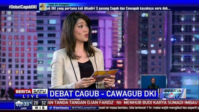 Segmen 2: Program 100 Hari Cagub-Cawagub DKI #1