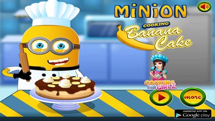 ᴴᴰ ღ Minion Cooking Banana Cake ღ - Minion Games - Baby Games (ST)